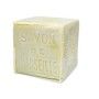 Savon de Marseille 1000 Gr blanc White Marseille Soap
1000 gr of happiness with a soap based on vegetable oils, without perfume,