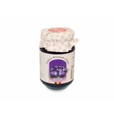 Jam - Blueberries - Artisanale d'Aubel Aubel artisanal jam
Traditional cooking with 60% fruit - 1