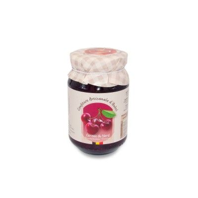 Confiture - Cerises du nord - Artisanale d'Aubel Confiture artisanal d'Aubel 
Cuisson à l'ancienne avec 60 % de fruits - 1