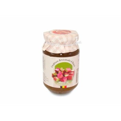 Confiture - Rhubarbe - Artisanale d'Aubel Confiture artisanal d'Aubel 
Cuisson à l'ancienne avec 60 % de fruits - 1