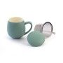Tasse infusion 0,35 litre couleur pastel Outre le fait que c'est beau à voir, c'est très pratique! Avec un volume de 350 ml, cet