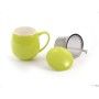 0.35 liter unicolor infusion cup Besides the fact that it's beautiful to see, it's very practical! With a volume of 350 ml, this