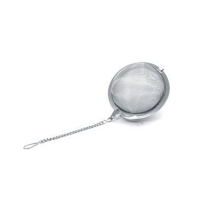 Tea filter - Metal ball - 5cm - M Spherical tea filter with chain diam 5 cm. - 1