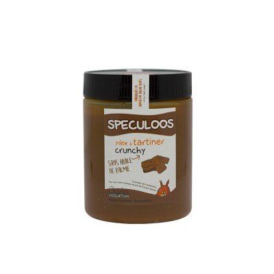 Speculoos Crunchy Spread - 570Gr Spreads without palm oil
"Yum": this is the effect that this delicious crunchy speculoos spread