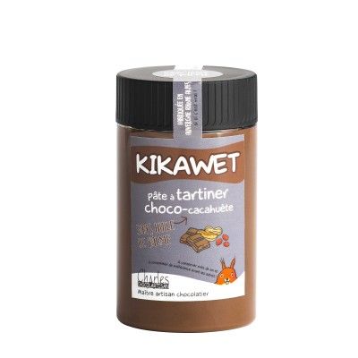 Spread KIKAWET 280 GR We love peanuts so much here, that we made a spread with chocolate! We dare you to taste it without scream