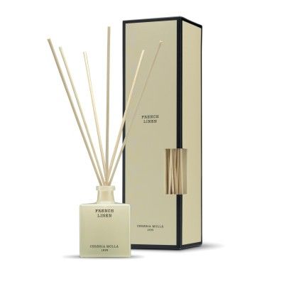 Mikado French Linen  - 100 ml - pack Complet - Cereria Molla 1899 French Linen 
Parfum «Confort» aux touches d'agrumes sur son c