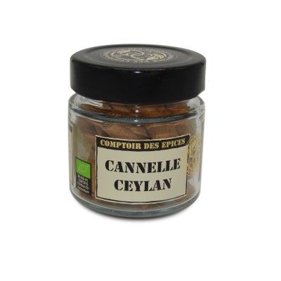 Cpt des Epices - Cannelle Ceylan Bâtons 4 CM - Bio  - 1