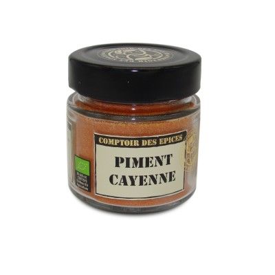 Cpt des Epices - Piment de cayenne moulu 55Gr - Bio  - 2