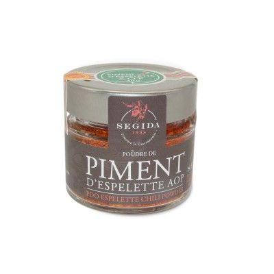 Piment d'Espellet 40Gr - AOP SEGIDA  -  2.500 SHU  (France) - 2