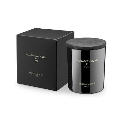 Candle bulgarian rose & oud premium 230gr - CERERIA MOLLA 1899 Bulgarian Rose &amp; Oud 
A perfect harmony between the pink and 