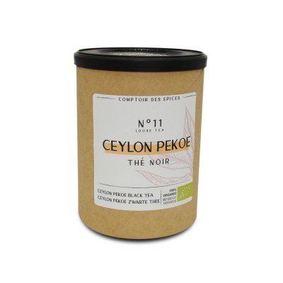 Cpt des Epices - Thé noir Ceylon Pekoe 75Gr - Bio  - 1
