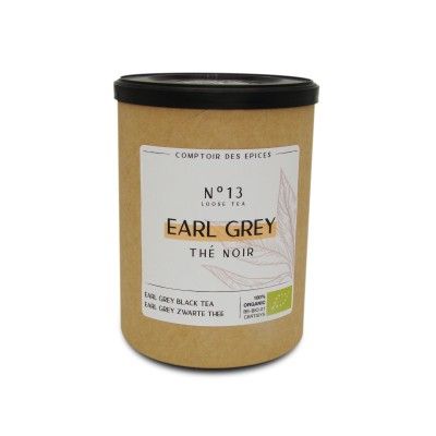 Cpt des Epices - Thé noir Earl Grey 65Gr - Bio thé noir parfumé à l'huile essentielle de bergamote - 2