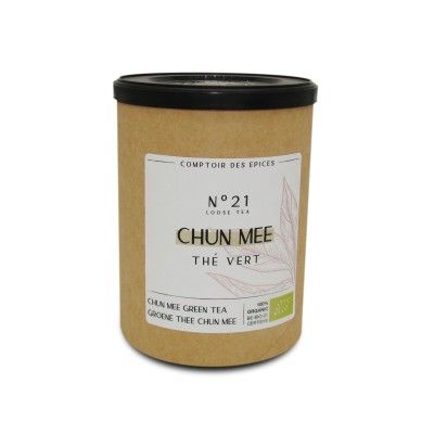 Cpt des Epices - thé vert Chun Mee 80 Gr - Bio  Zhejiang Province - Chine - 1