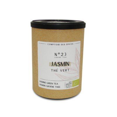 Cpt des Epices - Thé vert Jasmin 80Gr - Bio  - 1