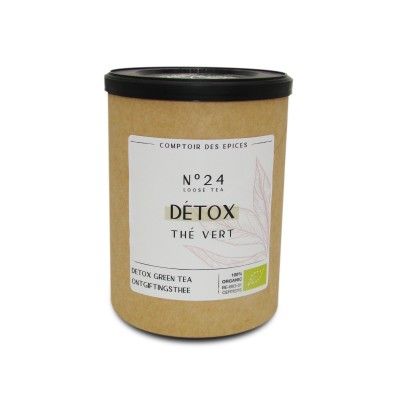 Cpt des Epices - Thé vert "Green Detox" 65Gr - Bio  - 1