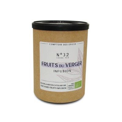Cpt des Epices - Tisane Fruits du verger 80Gr - Bio  - 1