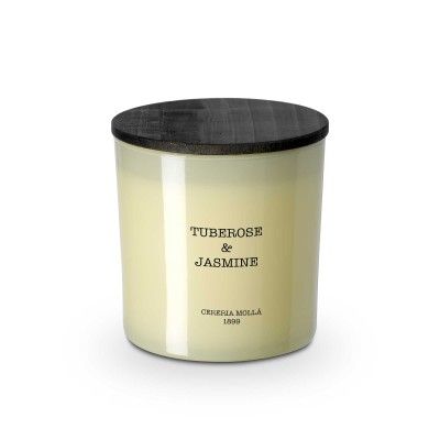 Bougie tuberose & jasmine premium 600gr - CERERIA MOLLA 1899 Tuberose &amp; Jasmine 
Fait à la main en Espagne avec de la cire d