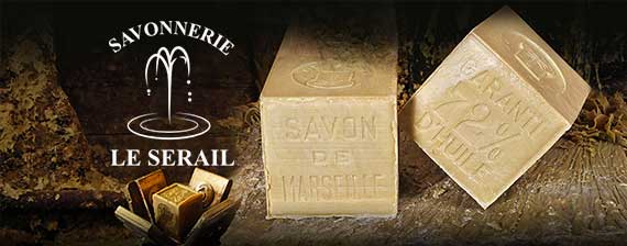 Soaps of Marseille the handmade Serail
